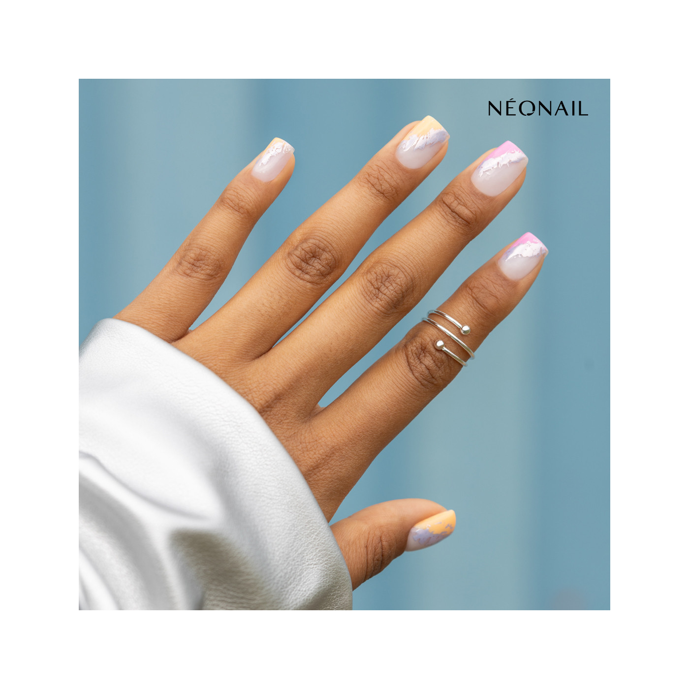 Foil Per Nail Art 27: Pastel Berry